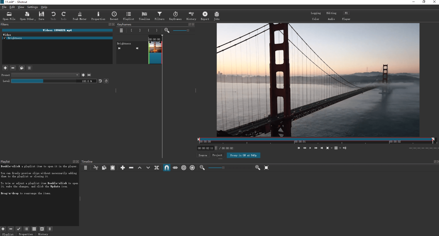 openshot video editor requirements