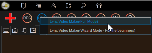 lyrics video maker