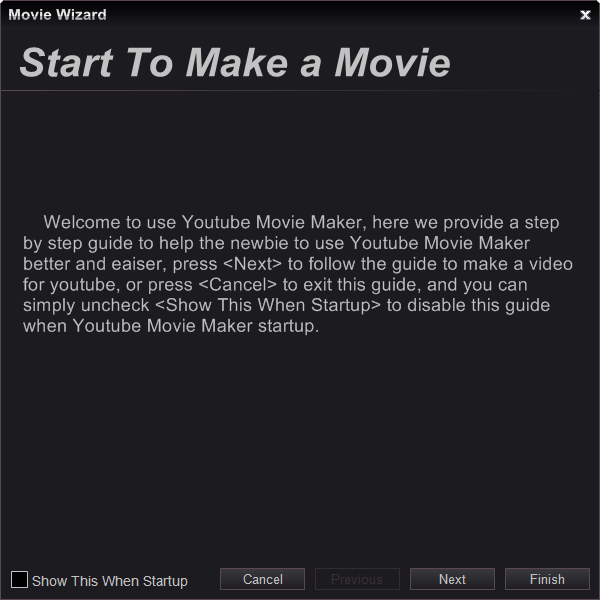 youtube movie maker lyric video